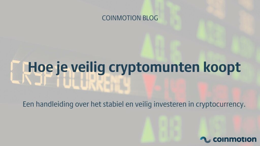 Cryptomunten veilig kopen.